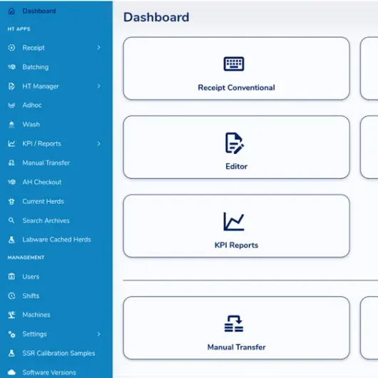 Herd Testing LIMS Software