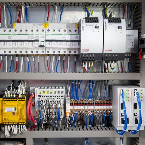 Machine upgrade electrical cabinet