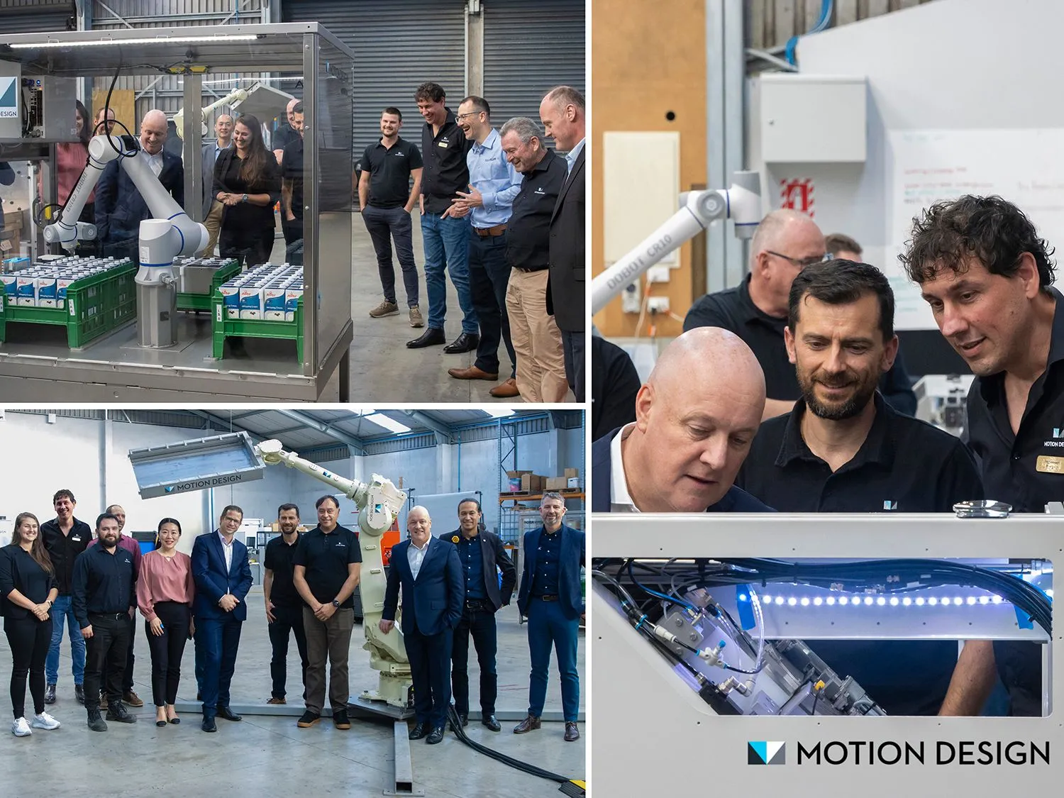 Prime Minister Rt Hon Chris Luxon visits Motion Design